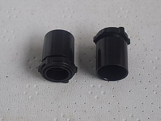 25 MM Male Adapter - Black